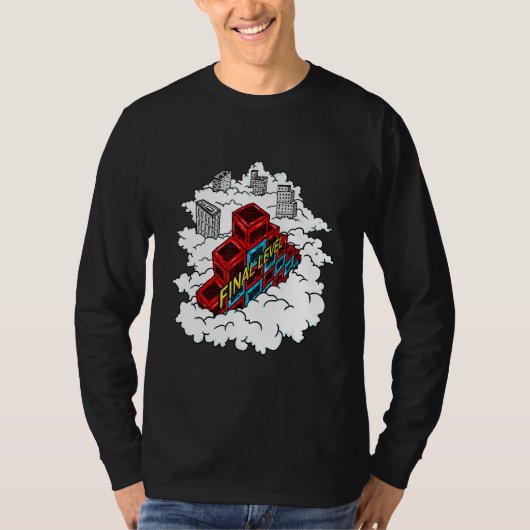 最終レベルのチャレンジ Tシャツ (正面)