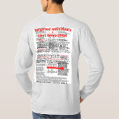 最終世代の数式 Tシャツ (裏面)