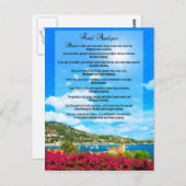 最終分析: 「とにかく実行」 ポストカード (正面/裏面)