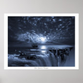 最終国境航海。フラットアース・ソサエティ ポスター (正面)