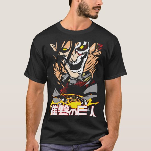 最終型枠エレンイェーガーシャツ Tシャツ (正面)