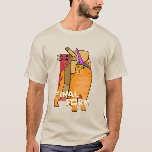 最終型枠- Battle Cat Tシャツ (正面)