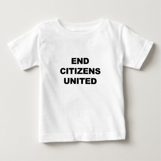 最終市民統一された ベビーTシャツ (正面)