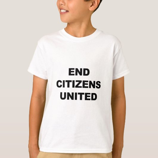 最終市民統一された Tシャツ (正面)