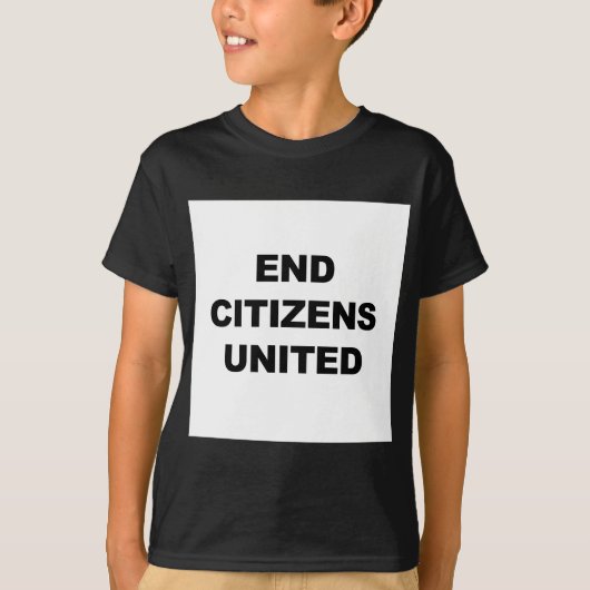 最終市民統一された Tシャツ (正面)