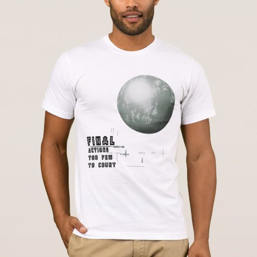 最終措置数えるべき不十分 Tシャツ (正面)