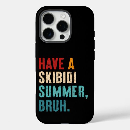 最終日にスキピディの夏のおもしろい先生をする Case-Mate iPhoneケース (裏面)