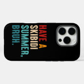 最終日にスキピディの夏のおもしろい先生をする Case-Mate iPhoneケース (裏面 (横))