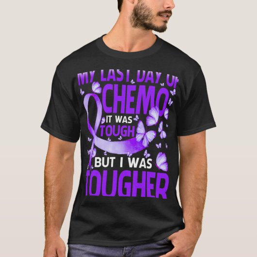 最終日のケモ線維筋痛認識度ビュッテ Tシャツ (正面)