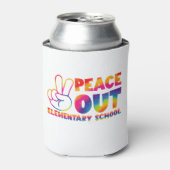 最終日の和平アウト小学校絞り染め 缶クーラー (缶正面)