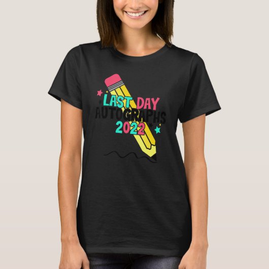 最終日の自動グラフ2022 Tシャツ (正面)
