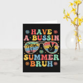 最終日はバッシン夏のブルグルービー先生を取る カード (黄色い花)