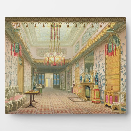 最終段階の回廊またはロング・ギャラリー フォトプラーク (正面)