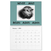 最終的なふくろねずみのカレンダー カレンダー (2月 2026)