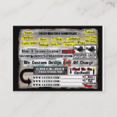 最終的なカード 名刺 (裏面)