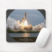 最終的なスペースシャトルの進水STS-135アトランティス マウスパッド (マウス)
