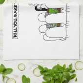 最終的なテーブルを作りますか。 キッチンタオル (折り畳み)