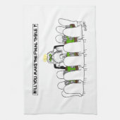 最終的なテーブルを作りますか。 キッチンタオル (縦)