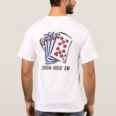 最終的なテーブル Tシャツ (裏面)