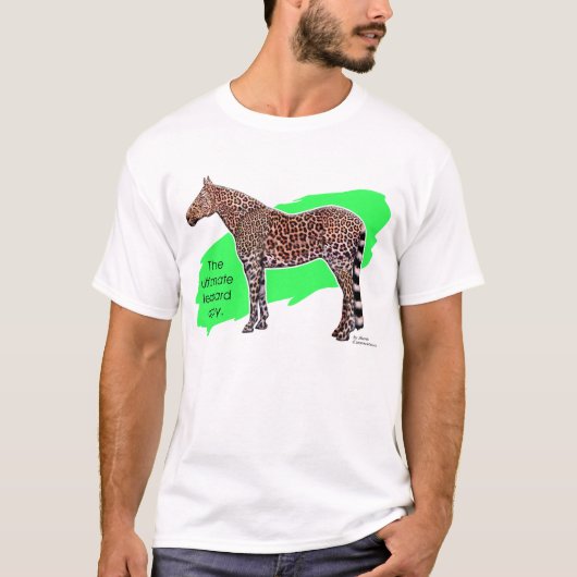 最終的なヒョウのAppaloosa Tシャツ (正面)