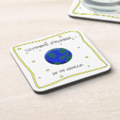 最終的なフリズビーは私の世界です コースター (左側)