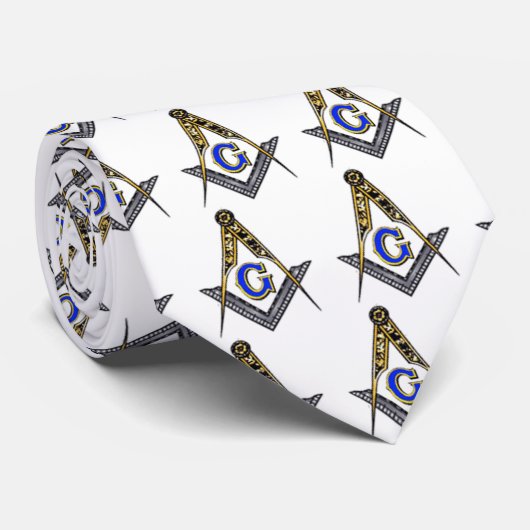 最終的なフリーメーソン会員のタイ ネクタイ (ロール)