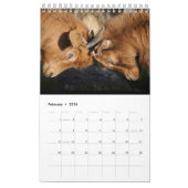 最終的なヤギのカレンダー カレンダー (2月 2026)