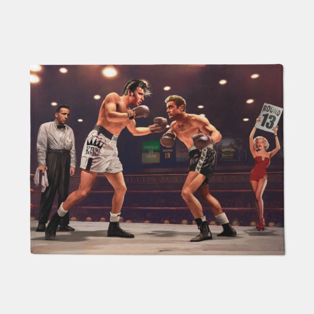 最終的な円形2 ドアマット (正面)