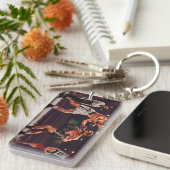 最終的な円形 キーホルダー (正面右)