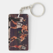 最終的な円形 キーホルダー (裏面)