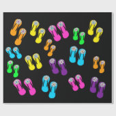 最終的な夏の包装紙 ラッピングペーパー (フラット)