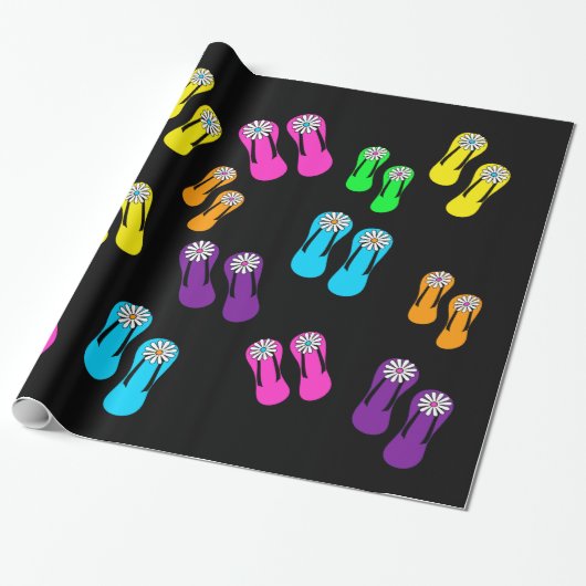 最終的な夏の包装紙 ラッピングペーパー (アンロールド)
