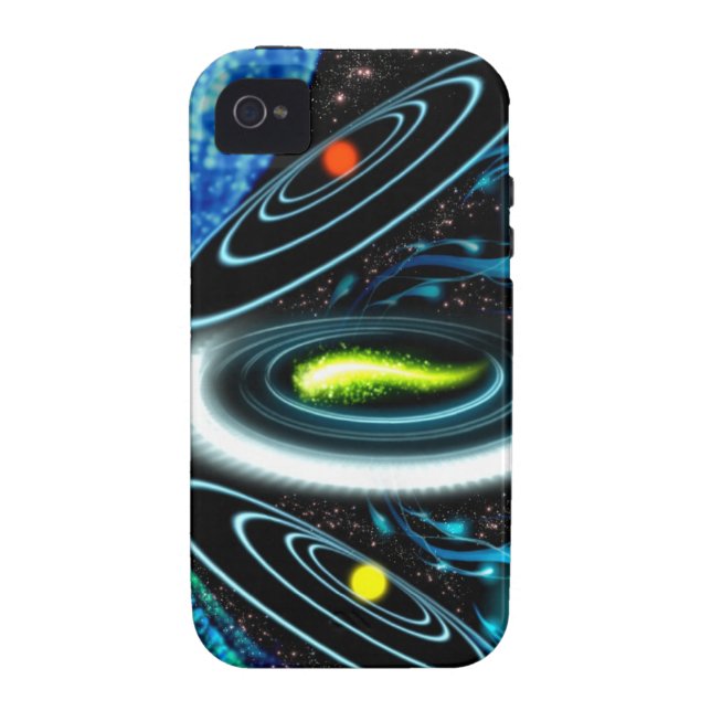 最終的な宇宙のフリズビー Case-Mate iPhoneケース (裏面)