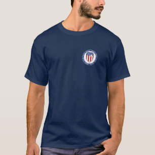 最終的な打撃ビールPongのロゴのティー Tシャツ
