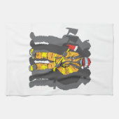 最終的な消防士 キッチンタオル (横)