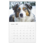 最終的な犬のカレンダー カレンダー (1月 2027)