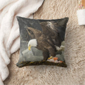 最終的な白頭鷲 クッション (ブランケット)