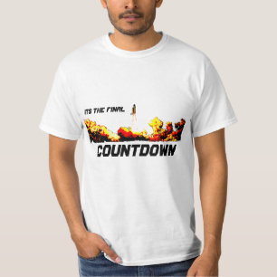 最終的な秒読み Tシャツ
