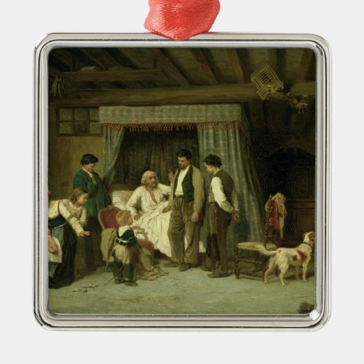 最終的な警告1886年 メタルオーナメント (正面)