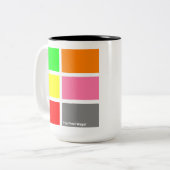 最終的な賭けのマグ ツートーンマグカップ (正面左)