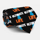 最終的な4生命(暗い)タイ ネクタイ (ロール)