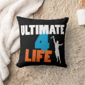 最終的な4生命(暗い)枕 クッション (ブランケット)