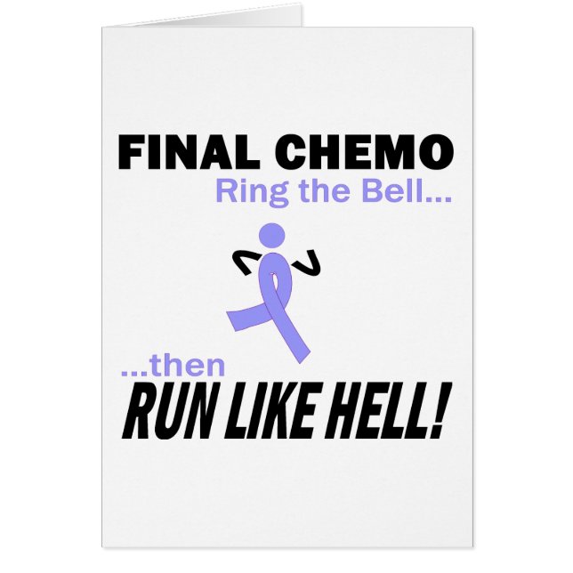 最終的なChemoは多くを-ラベンダーのリボン走ります (正面)