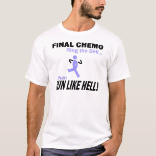 最終的なChemoは多くを-ラベンダーのリボン走ります Tシャツ