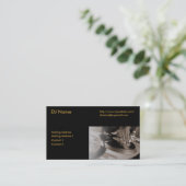 最終的なDJの名刺 名刺 (スタンド正面)