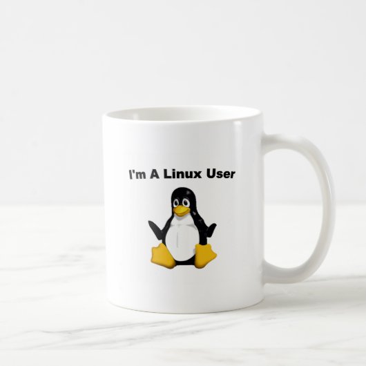 最終的なLinuxのユーザーのマグ コーヒーマグカップ (右)