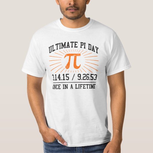 最終的なPi日2015年 Tシャツ (正面)