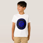 最終的なPi日2015 3.14.15 9:26: 53 (青) Tシャツ (正面フル)