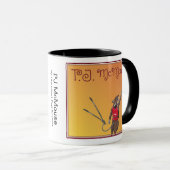 最終的なPJ McMouseのコーヒー・マグ! ダースつを買って下さい! マグカップ (正面右)
