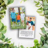 最終的に公式に2つの写真の採用 案内状